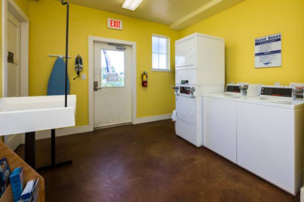 On Site credit card Laundry Room.